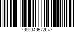 Código de barras (EAN, GTIN, SKU, ISBN): '7898948572047'