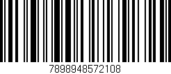 Código de barras (EAN, GTIN, SKU, ISBN): '7898948572108'