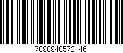 Código de barras (EAN, GTIN, SKU, ISBN): '7898948572146'