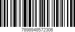 Código de barras (EAN, GTIN, SKU, ISBN): '7898948572306'
