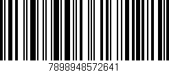 Código de barras (EAN, GTIN, SKU, ISBN): '7898948572641'