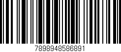 Código de barras (EAN, GTIN, SKU, ISBN): '7898948586891'