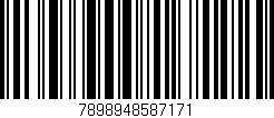 Código de barras (EAN, GTIN, SKU, ISBN): '7898948587171'