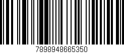 Código de barras (EAN, GTIN, SKU, ISBN): '7898948665350'