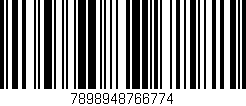Código de barras (EAN, GTIN, SKU, ISBN): '7898948766774'