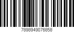 Código de barras (EAN, GTIN, SKU, ISBN): '7898949076858'