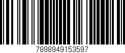 Código de barras (EAN, GTIN, SKU, ISBN): '7898949153597'
