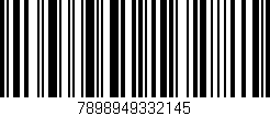 Código de barras (EAN, GTIN, SKU, ISBN): '7898949332145'