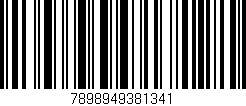 Código de barras (EAN, GTIN, SKU, ISBN): '7898949381341'