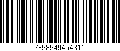 Código de barras (EAN, GTIN, SKU, ISBN): '7898949454311'
