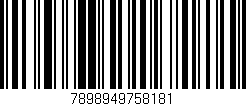 Código de barras (EAN, GTIN, SKU, ISBN): '7898949758181'