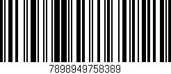 Código de barras (EAN, GTIN, SKU, ISBN): '7898949758389'