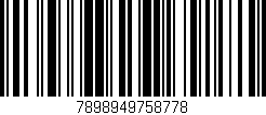 Código de barras (EAN, GTIN, SKU, ISBN): '7898949758778'