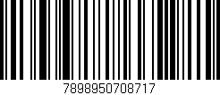 Código de barras (EAN, GTIN, SKU, ISBN): '7898950708717'