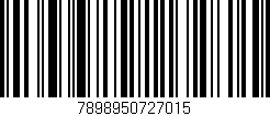 Código de barras (EAN, GTIN, SKU, ISBN): '7898950727015'