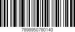 Código de barras (EAN, GTIN, SKU, ISBN): '7898950780140'