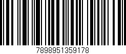 Código de barras (EAN, GTIN, SKU, ISBN): '7898951359178'