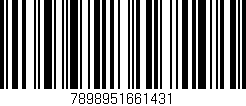 Código de barras (EAN, GTIN, SKU, ISBN): '7898951661431'