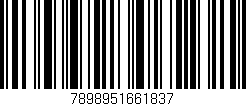 Código de barras (EAN, GTIN, SKU, ISBN): '7898951661837'