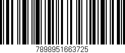 Código de barras (EAN, GTIN, SKU, ISBN): '7898951663725'