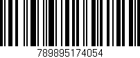 Código de barras (EAN, GTIN, SKU, ISBN): '789895174054'