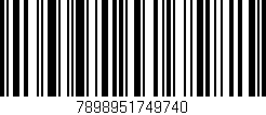 Código de barras (EAN, GTIN, SKU, ISBN): '7898951749740'