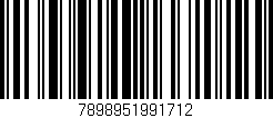 Código de barras (EAN, GTIN, SKU, ISBN): '7898951991712'