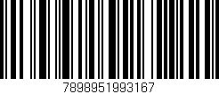 Código de barras (EAN, GTIN, SKU, ISBN): '7898951993167'