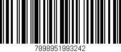 Código de barras (EAN, GTIN, SKU, ISBN): '7898951993242'