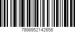 Código de barras (EAN, GTIN, SKU, ISBN): '7898952142656'