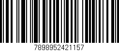 Código de barras (EAN, GTIN, SKU, ISBN): '7898952421157'
