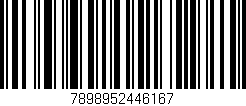 Código de barras (EAN, GTIN, SKU, ISBN): '7898952446167'
