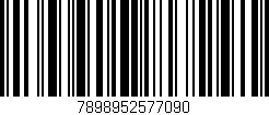 Código de barras (EAN, GTIN, SKU, ISBN): '7898952577090'