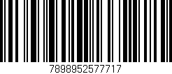 Código de barras (EAN, GTIN, SKU, ISBN): '7898952577717'