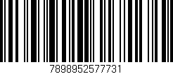 Código de barras (EAN, GTIN, SKU, ISBN): '7898952577731'