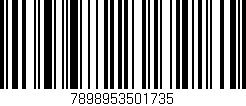 Código de barras (EAN, GTIN, SKU, ISBN): '7898953501735'