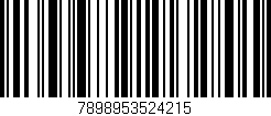 Código de barras (EAN, GTIN, SKU, ISBN): '7898953524215'