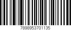 Código de barras (EAN, GTIN, SKU, ISBN): '7898953701135'