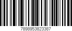 Código de barras (EAN, GTIN, SKU, ISBN): '7898953823387'