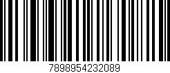 Código de barras (EAN, GTIN, SKU, ISBN): '7898954232089'