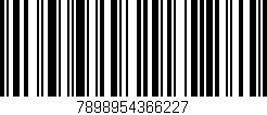 Código de barras (EAN, GTIN, SKU, ISBN): '7898954366227'