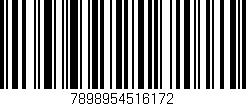Código de barras (EAN, GTIN, SKU, ISBN): '7898954516172'