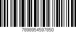 Código de barras (EAN, GTIN, SKU, ISBN): '7898954597850'