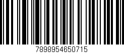 Código de barras (EAN, GTIN, SKU, ISBN): '7898954650715'