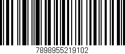Código de barras (EAN, GTIN, SKU, ISBN): '7898955219102'