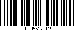 Código de barras (EAN, GTIN, SKU, ISBN): '7898955222119'