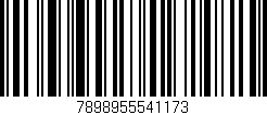 Código de barras (EAN, GTIN, SKU, ISBN): '7898955541173'