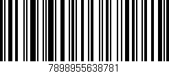 Código de barras (EAN, GTIN, SKU, ISBN): '7898955638781'