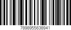 Código de barras (EAN, GTIN, SKU, ISBN): '7898955638941'