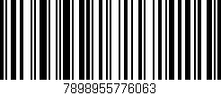 Código de barras (EAN, GTIN, SKU, ISBN): '7898955776063'